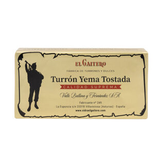 Turrón de yema tostada